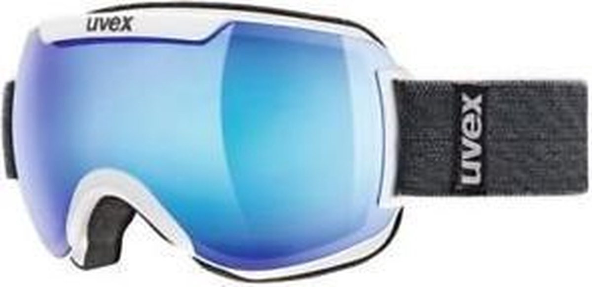 Uvex Downhill 2000 FM skibril Mat Wit / Cat. 2 lens