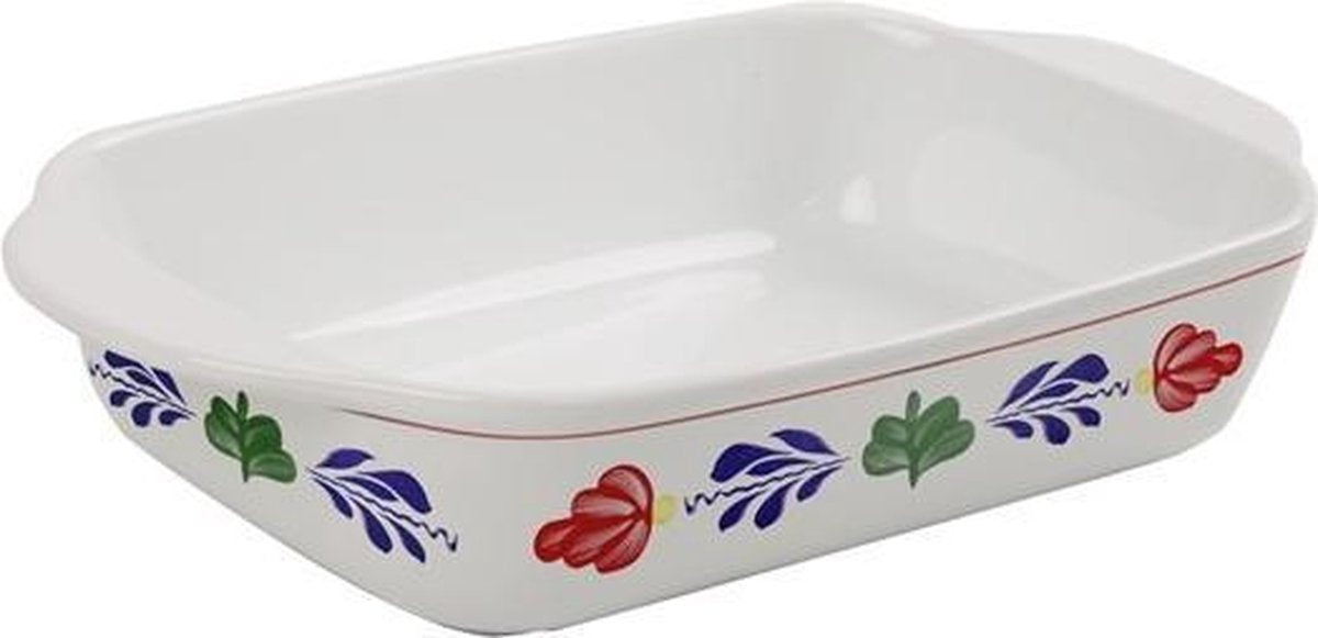 Boerenbont Ovenschaal Middel - 24x17x6cm