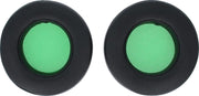 Oorkussens zwart / groen voor de Razer Kraken Pro V2