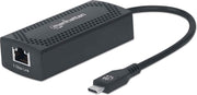 Manhattan 153461 netwerkkaart & -adapter Ethernet 5000 Mbit/s