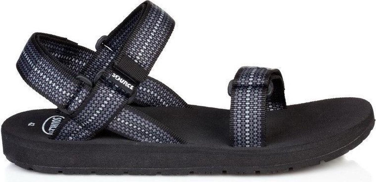 Source Sandalen Stream Heren Eva/polyester Grijs/zwart Mt 41