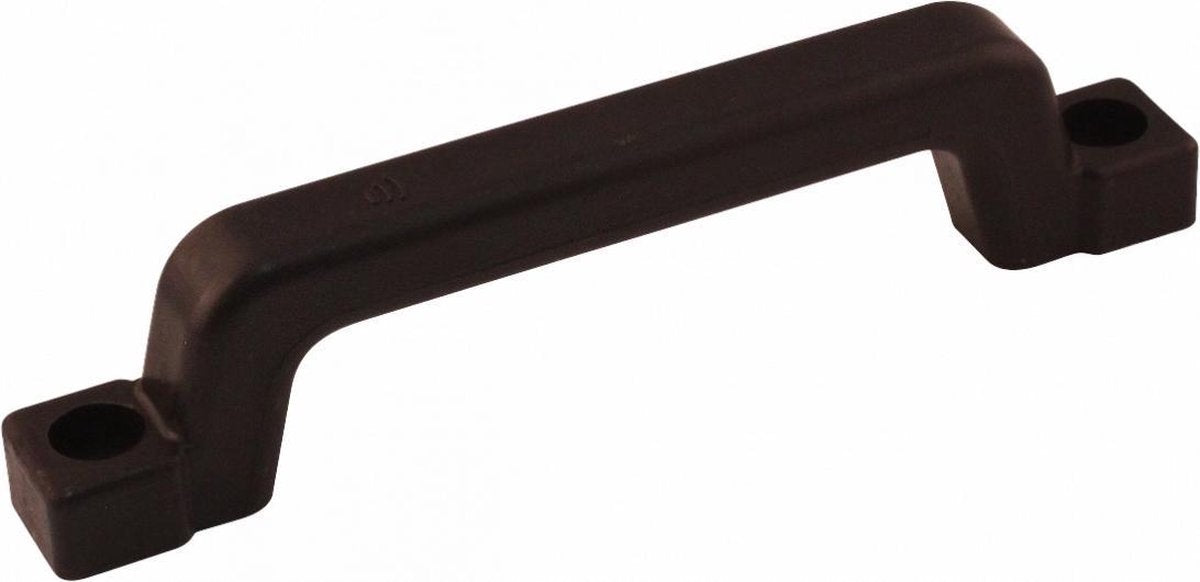 Handgreep PVC - zwart - 224 mm h.o.h.