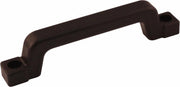 Handgreep PVC - zwart - 224 mm h.o.h.