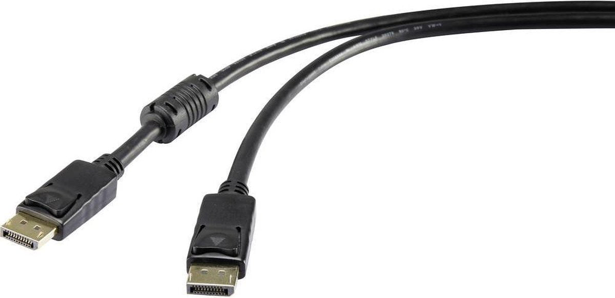 Renkforce DisplayPort Aansluitkabel 1.80 m RF-4212201 Vergulde steekcontacten