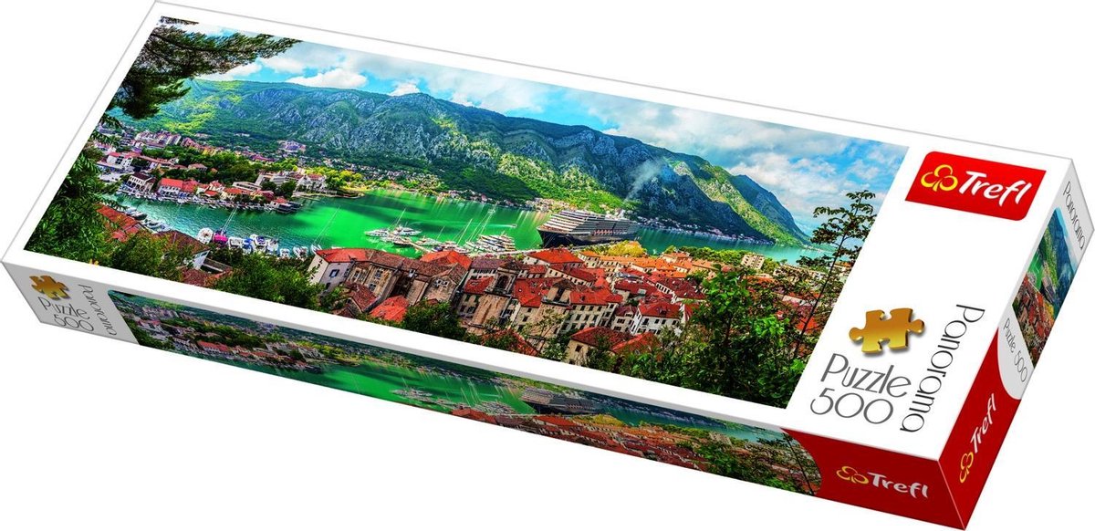 Puzzel 500 stuks ''Panorama'' Kotor