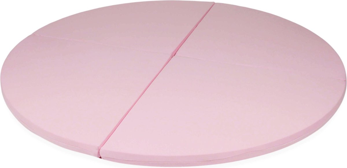Opvouwbare Speelmat Rond • Pink