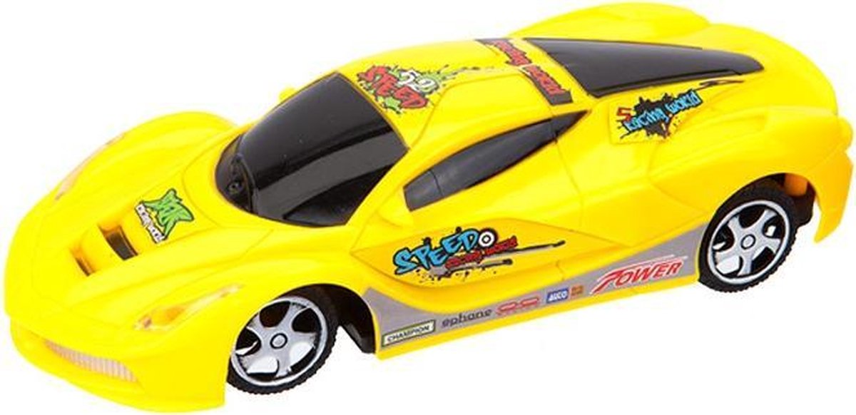 Pms Rc Raceauto City Speedster 18 Cm Geel
