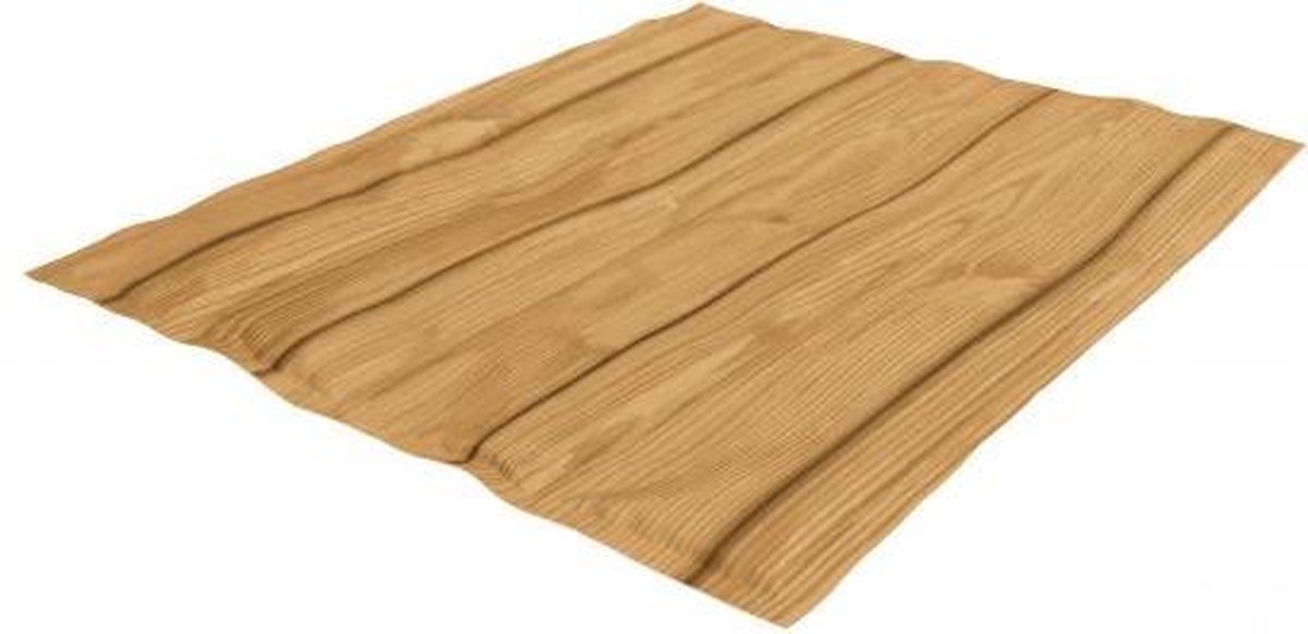 Croci koelmat wood houtprint bruin 50x40 cm