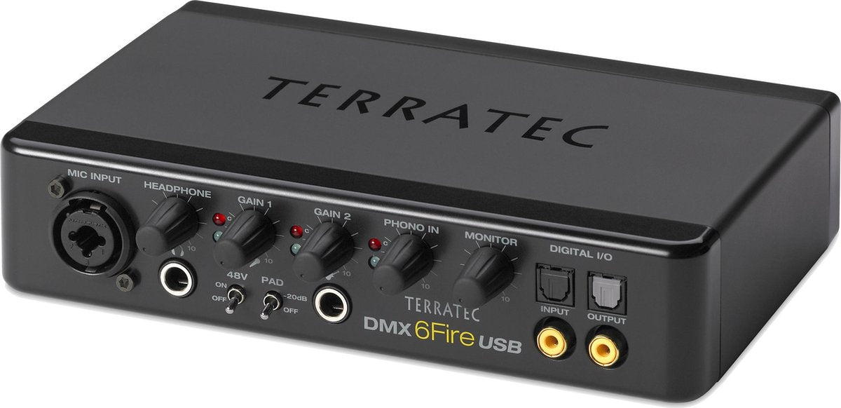 Terratec DMX - 6Fire USB - Interne geluidskaart
