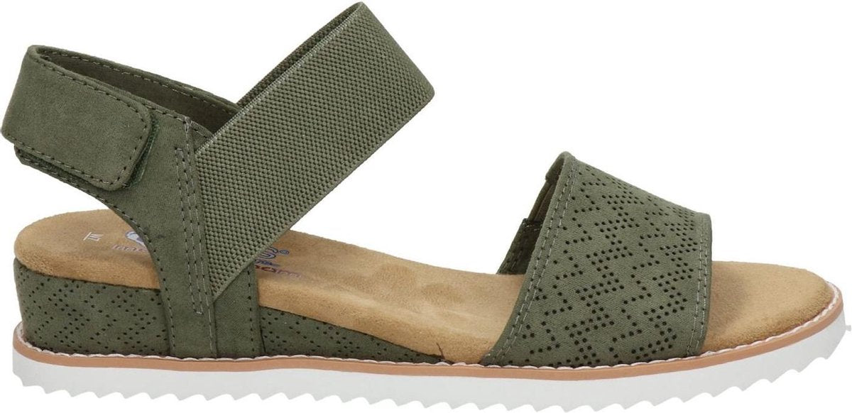 Bobs Desert Kiss dames sandaal - Kaki - Maat 36