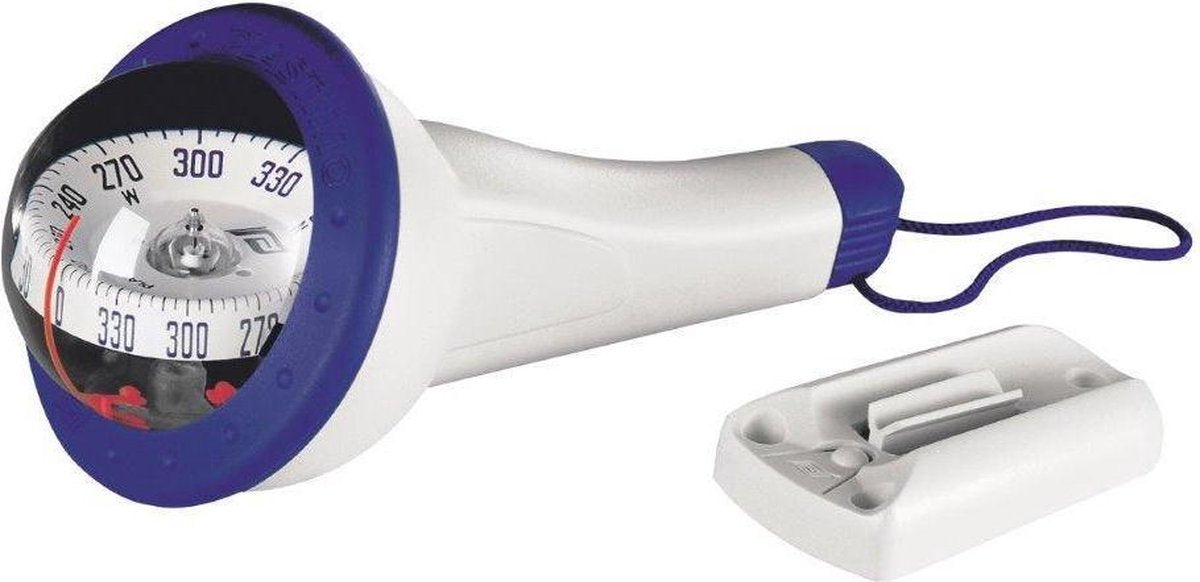 Iris 100 handpeilkompas met licht/blauw
