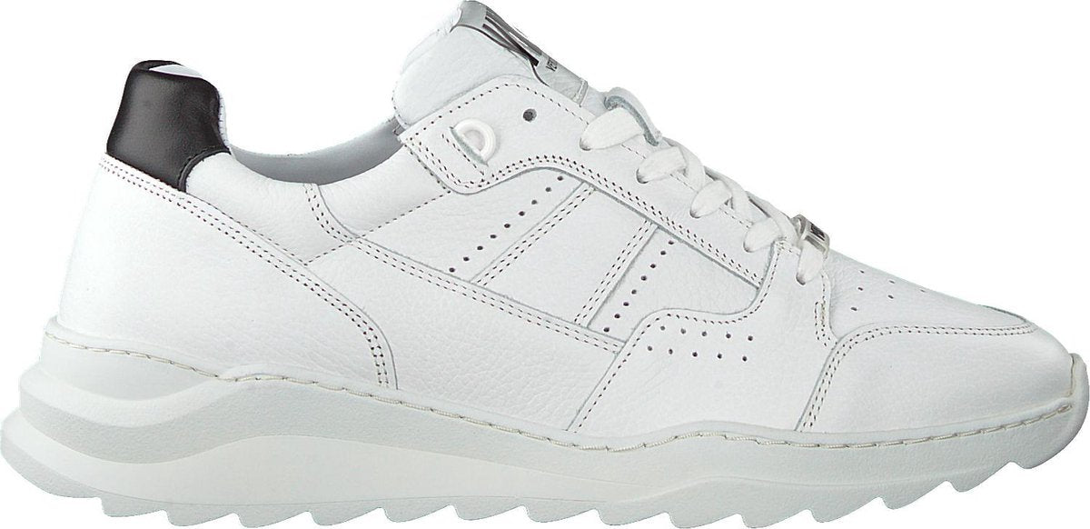 Verton J5337-omd Lage sneakers - Leren Sneaker - Heren - Wit - Maat 43