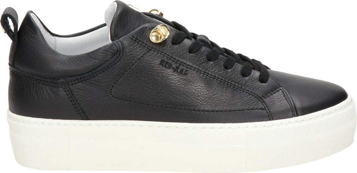 Red Rag dames platform sneaker - Zwart - Maat 36