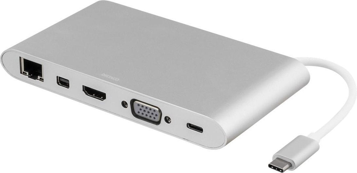 DELTACO USBC-1274 USB-C docking station