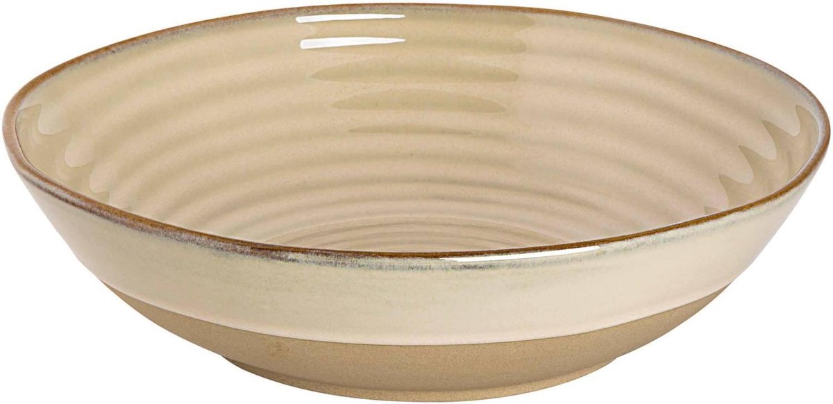 Palmer Bord diep Dublin 22 cm Beige Stoneware 1 stuk(s)