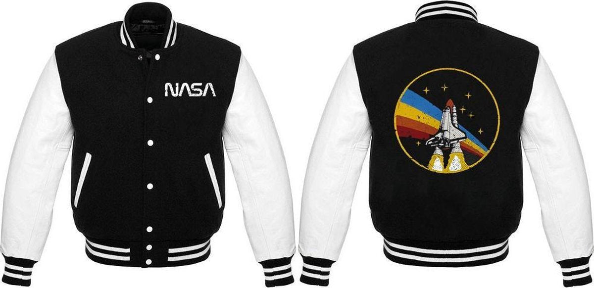 NASA - Rocket Circle College Jas- Zwart - XL