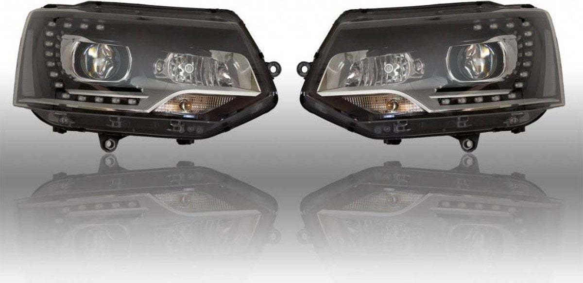 Bi-Xenon Scheinwerfer LED TFL für VW T5 GP