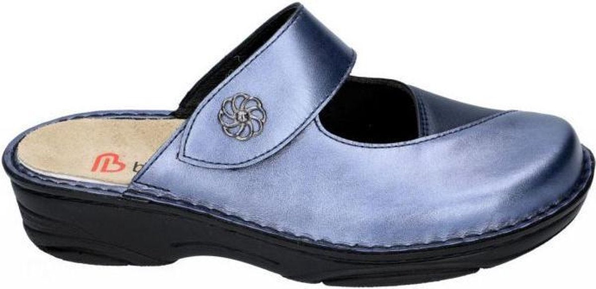 Berkemann -Dames -  blauw - pantoffels - maat 41½