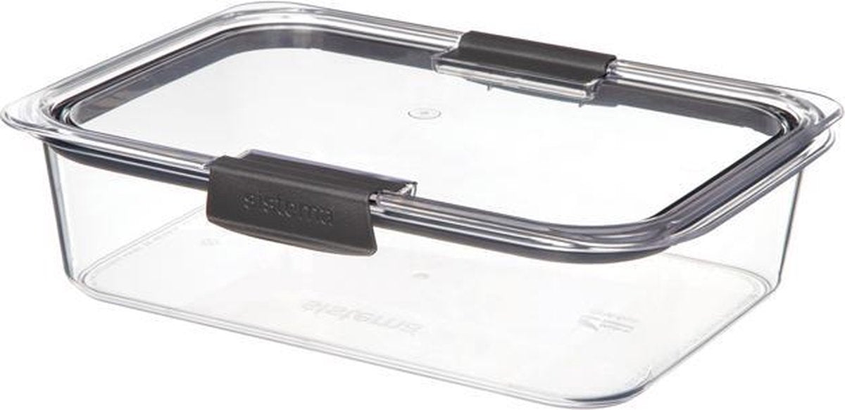 Sistema Brilliance – Bewaardoos – Rechthoekige vershouddoos – Groot - Tritan - 2L