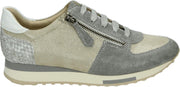 Verhulst 7332A - Volwassenen Lage sneakers - Kleur: Wit/beige - Maat: 40