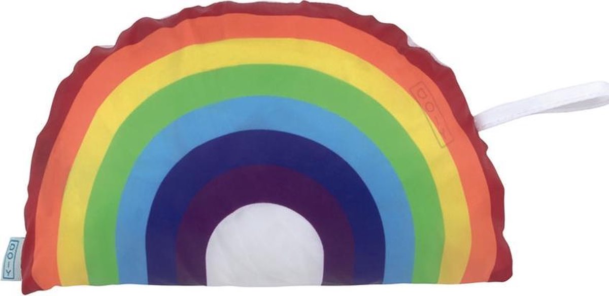 Doiy Regenponcho Yolo Rainbow 140 Cm Polyester Rood/roze