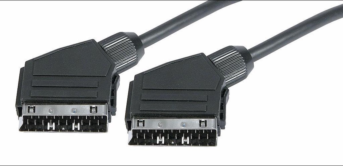 Scart Kabel Standaard 5m Zwart