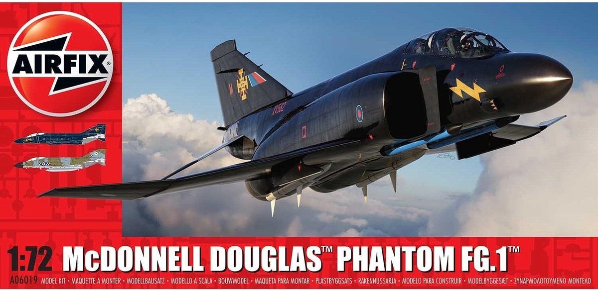 Airfix - Mcdonnell Douglas Fg.1 Phantom - Raf (9/19) * (Af06019)