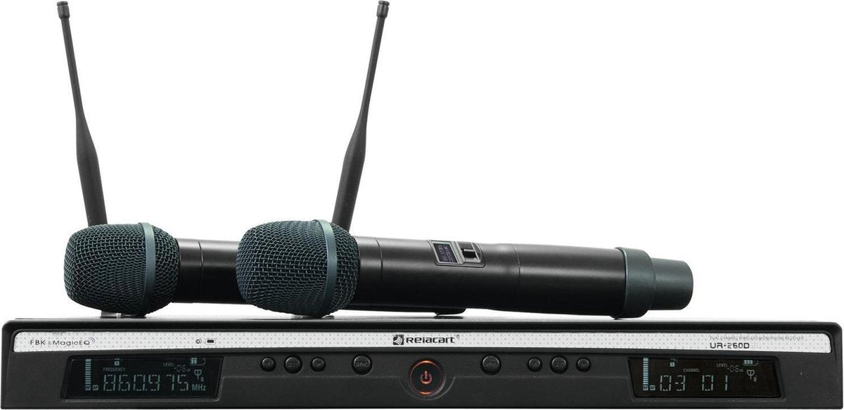 RELACART UR-260D 2-Channel UHF System