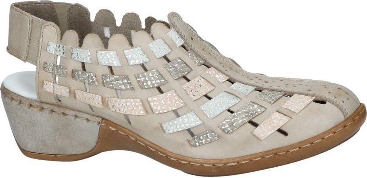 Donkerbeige Instappers Rieker - Maat 40