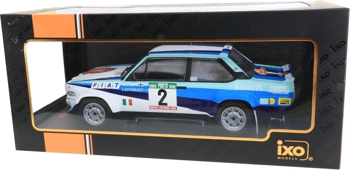 Fiat 131 Abarth #2 Rally Portugal 1980 - 1:18 - IXO Models