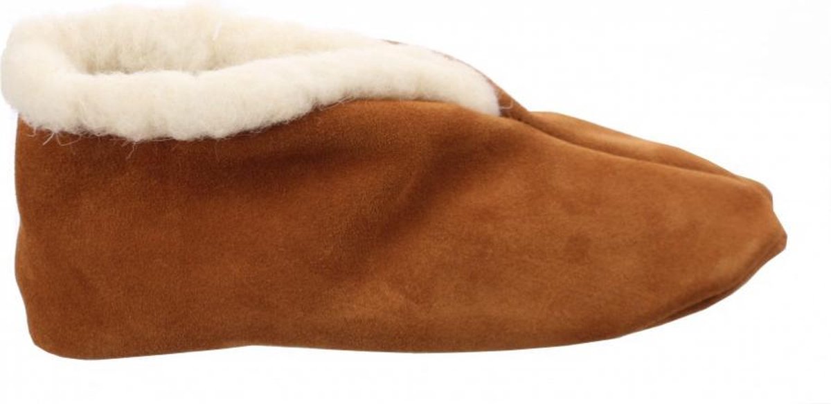 Bernardino Spaanse  Sloffen Unisex - cognac - Maat 46 - 100% wol