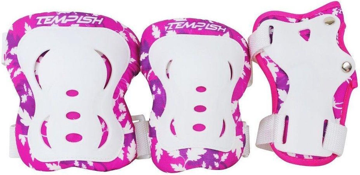 Tempish Beschermset Kinderen FID Kids - Wit/Roze XS