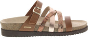 Dames Slippers Mephisto Huleda Camel Bruin - Maat 41