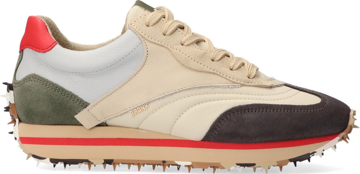 Bronx Ma-trixx 66373 Lage sneakers - Leren Sneaker - Dames - Multi - Maat 37
