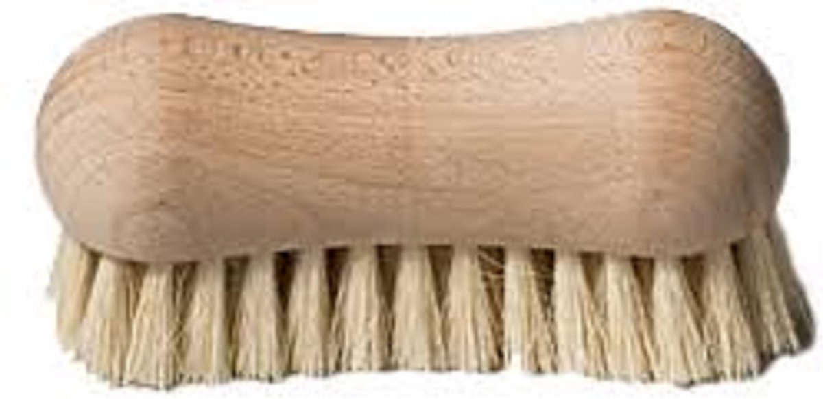 Schrobborstel - Handborstel - Hout Tampico 15 cm