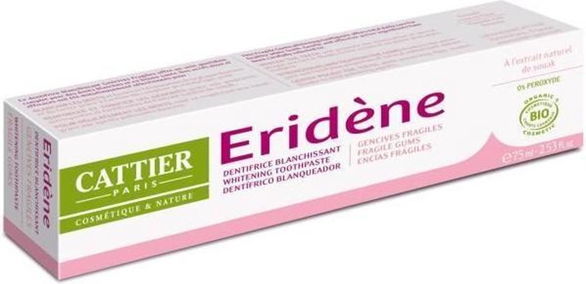 Cattier Toothpaste Whitening Sensitive Teeth