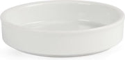Olympia stapelbaar schaaltje wit - 102x20mm - Box 6