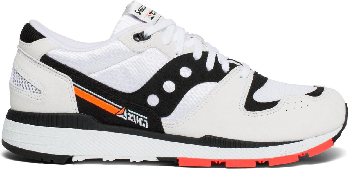 Saucony - Unisex Sneakers Azura White/Black/Red - Wit - Maat 44