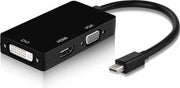 Mini Display Adapter - Naar HDMI-VGA-DVI - 3-In-1 Adapter