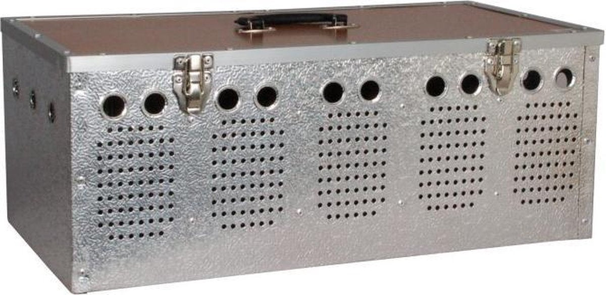 Natural Duivenmand in aluminium 5d 59X31X23CM
