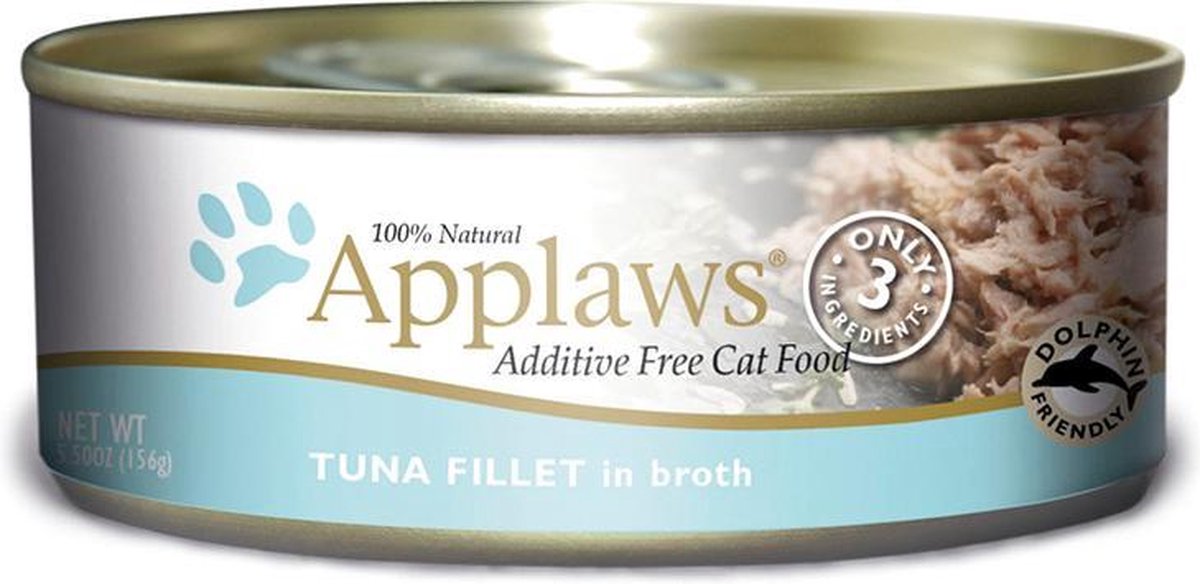 Applaws Blik Cat 156 gram Smaak - TONIJN FILET