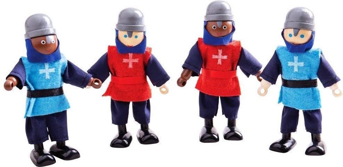 Poppenhuispoppetjes - Middeleeuwse ridders