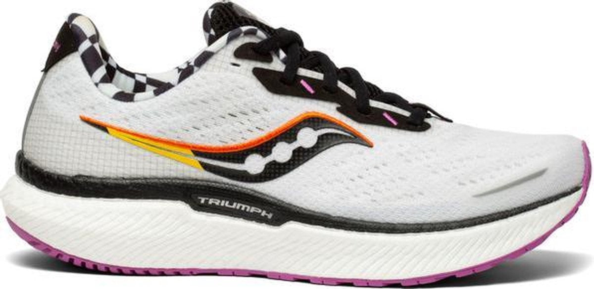 Saucony Triumph 19 Dames - wit/zwart - maat 39