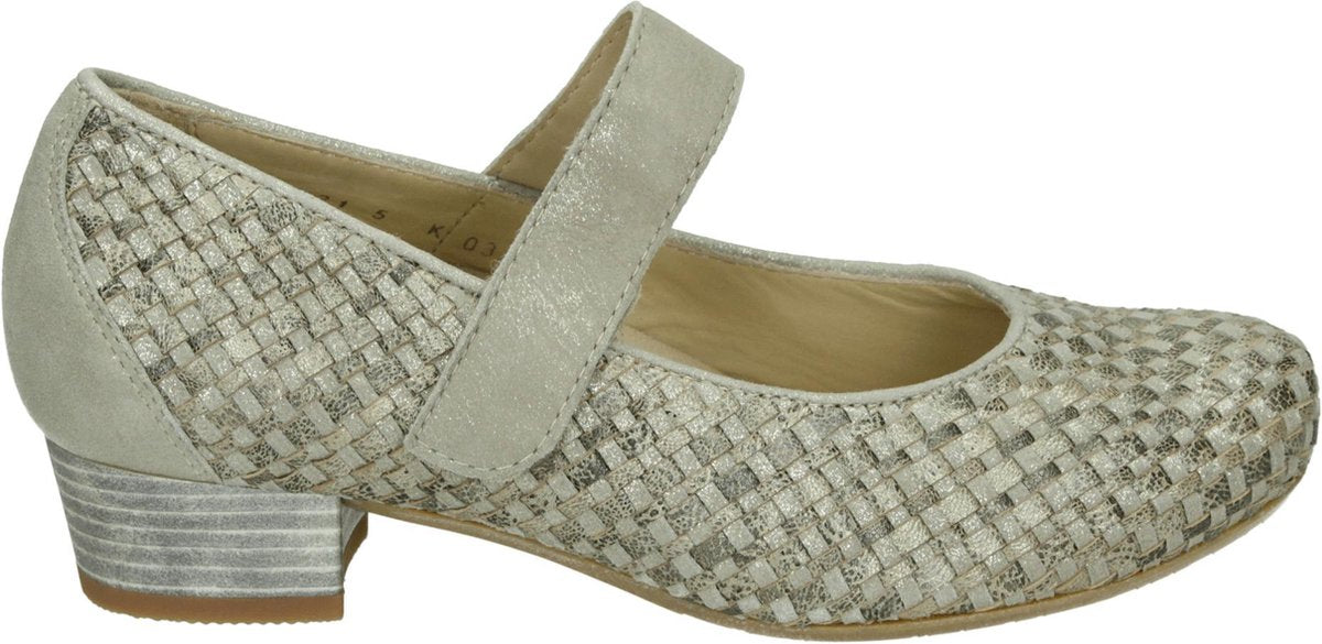 Verhulst 7321 H - Volwassenen Pumps - Kleur: Taupe - Maat: 40.5