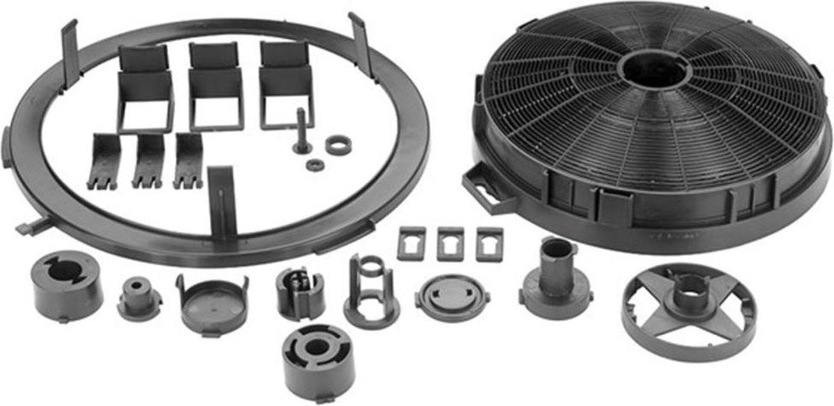 Scanpart universeel koolstoffilter rond voor schouwkappen L048