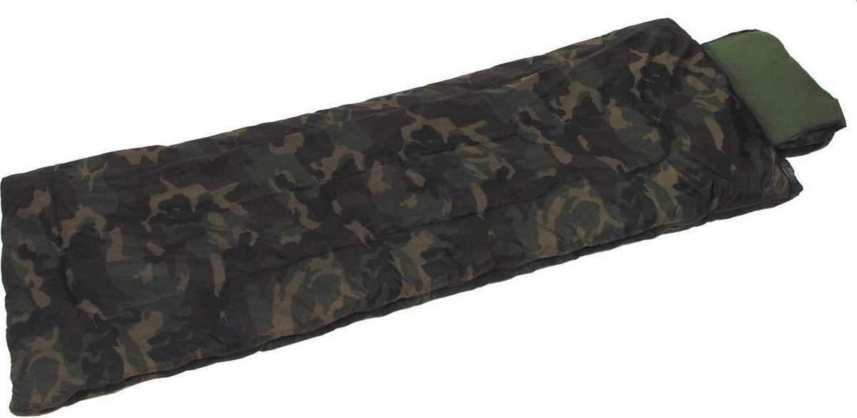 Pilotenslaapzak woodland 2-laags