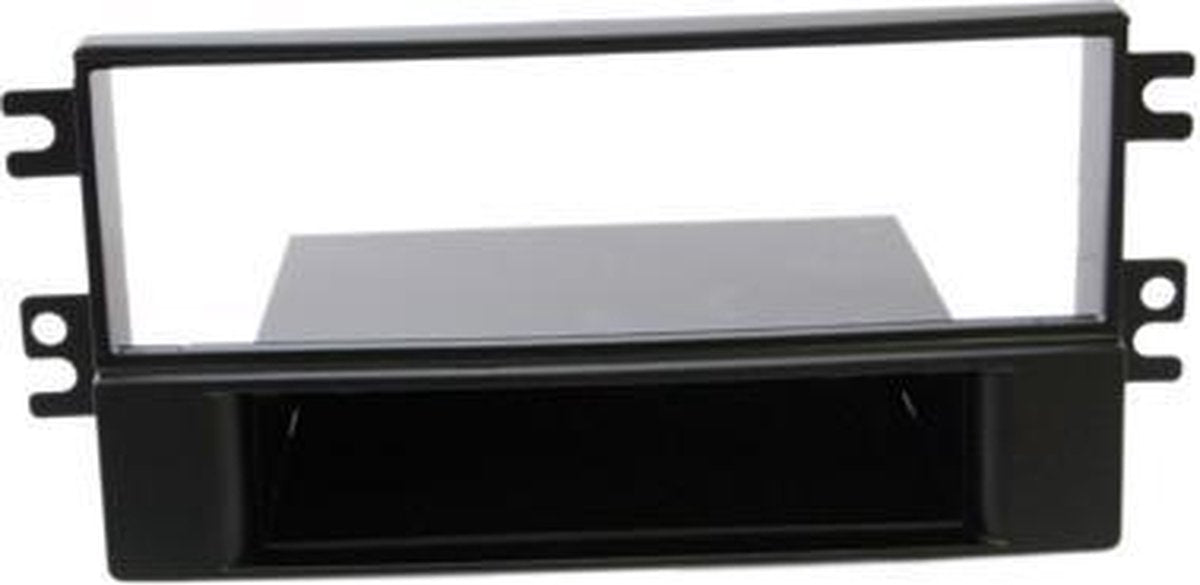 1-DIN inbouwframe  KIA Carens  2006 - 2009