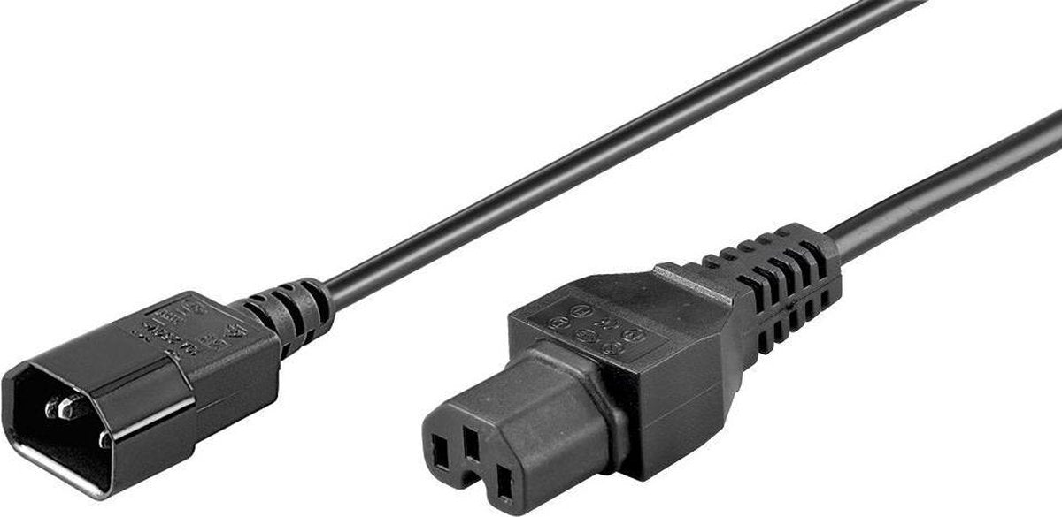ACT C15 - C14 stroomkabel - 3x 1