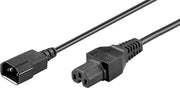 ACT C15 - C14 stroomkabel - 3x 1