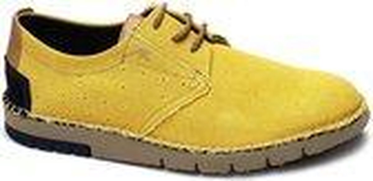 FLUCHOS F0560 Veterschoen geel vegan maat 45